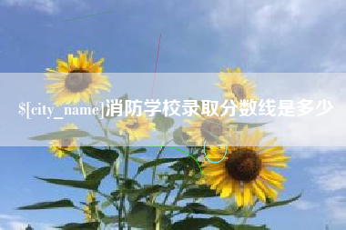 莱芜消防学校录取分数线是多少