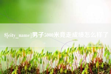莱芜男子5000米竞走成绩怎么样了