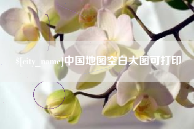 莱芜中国地图空白大图可打印