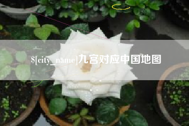 莱芜九宫对应中国地图