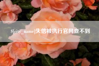 莱芜失信被执行官网查不到