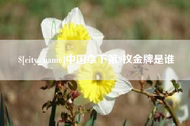 莱芜中国拿下第9枚金牌是谁