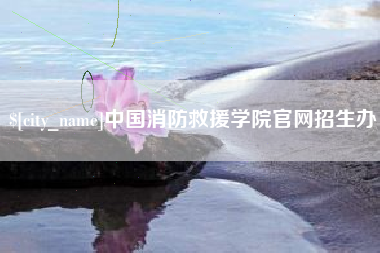 莱芜中国消防救援学院官网招生办