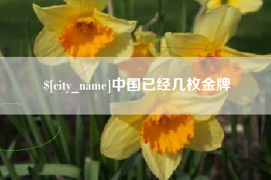 莱芜中国已经几枚金牌