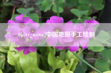 莱芜中国地图手工绘制
