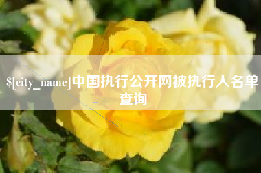 莱芜中国执行公开网被执行人名单查询