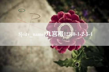 莱芜九宫格12340-1-2-3-4