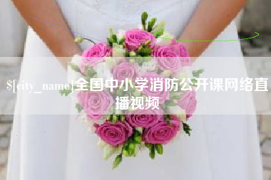 莱芜全国中小学消防公开课网络直播视频