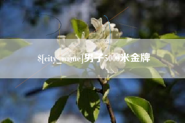 莱芜男子5000米金牌