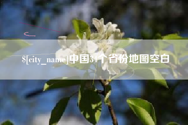 莱芜中国34个省份地图空白