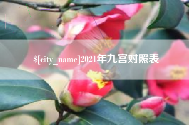 莱芜2021年九宫对照表