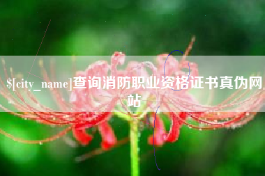 莱芜查询消防职业资格证书真伪网站