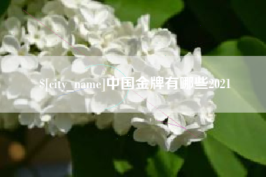 莱芜中国金牌有哪些2021