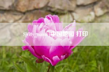 莱芜中国地图 打印